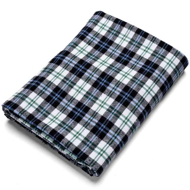 Tartan Plaid Yarn Dyed Flannel Fabric. FP09